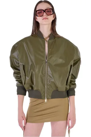 Silvian Heach Jassen, Dames, Groen, L, Bomber Jassen