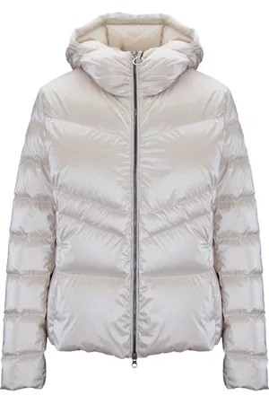 Colmar Jassen, Dames, Grijs, L, Hoge Kraag Hooded Donsjas