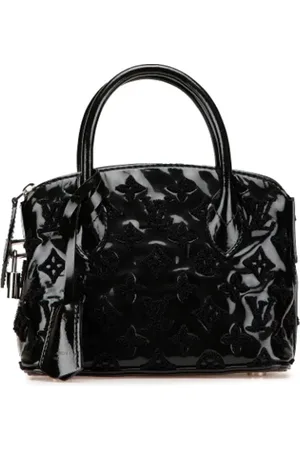 LOUIS VUITTON Pre-owned, Dames, Zwart, ONE Size, Leer, Tweedehands leren handtassen