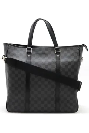 LOUIS VUITTON Pre-owned, Heren, Zwart, ONE Size, Pre-owned Canvas totes