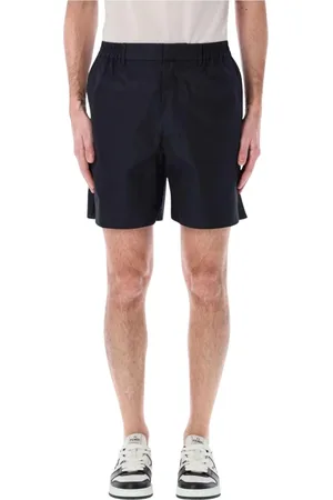 Fendi Korte broeken, Heren, Zwart, M, Moderne Casual Shorts voor Mannen