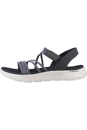 Skechers Schoenen, Dames, Blauw, 39 EU, Flex Sandalen voor Actieve Levensstijl