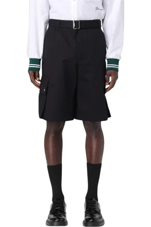 Jacquemus Korte broeken, Heren, Zwart, M, Katoen, Zwarte Cargo Shorts voor Mannen