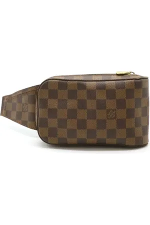 LOUIS VUITTON Pre-owned, Dames, Bruin, ONE Size, Pre-owned Canvas belts