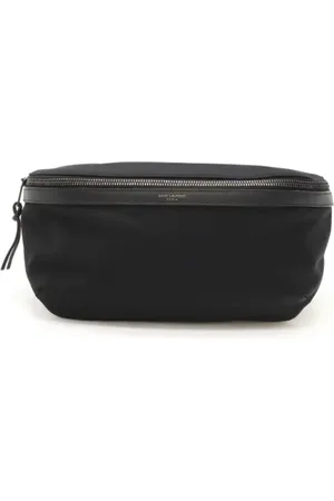 Saint Laurent Pre-owned, Heren, Zwart, ONE Size, Leer, Pre-owned Leather crossbody-bags