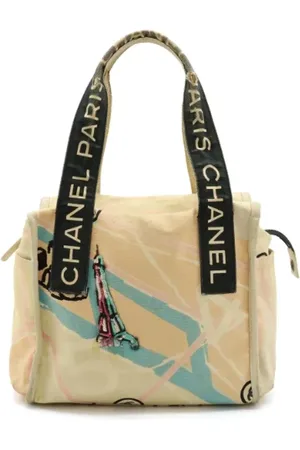 CHANEL Pre-owned, Dames, , ONE Size, Pailletten, Pre-owned Canvas chanel-bags