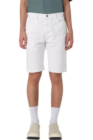 Dickies Korte broeken, Heren, Wit, W36, Katoen, Witte casual shorts met relaxte pasvorm