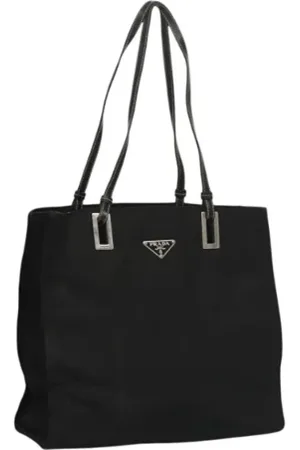 Prada Pre-owned, Dames, Zwart, ONE Size, Nylon, Pre-owned Nylon prada-bags