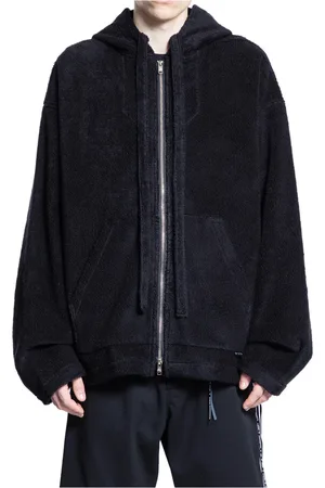 MASTERMIND Sweatshirts & Hoodies, Heren, Zwart, L, Zwarte Hoodie Fleece Jack Skull Print