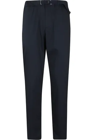 White Sand Broeken, Heren, Blauw, 2Xl, Katoen, Blauwe Katoenen Broek met Zakken
