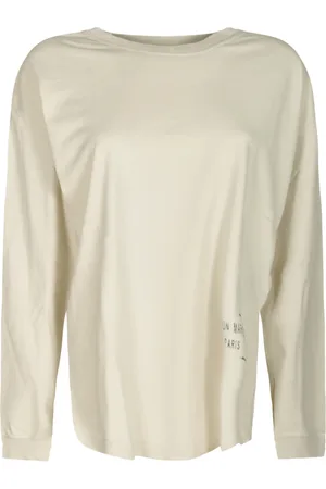Maison Margiela Tops, Dames, , L, Stijlvolle T-shirts en Polos Collectie