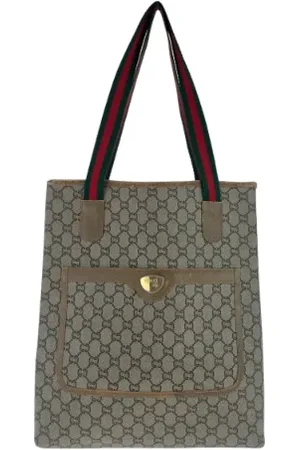 Gucci Pre-owned, Heren, , ONE Size, Pre-owned Canvas gucci-bags