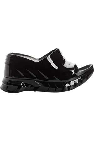 Givenchy Schoenen, Dames, Zwart, 37 EU, Gedurfde Marshmallow Muiltjes Sandalen