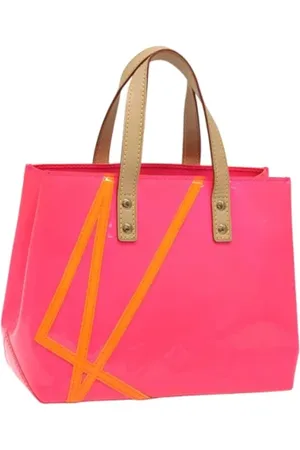 LOUIS VUITTON Pre-owned, Dames, Rood, ONE Size, Leer, Tweedehands leren Louis Vuitton tassen