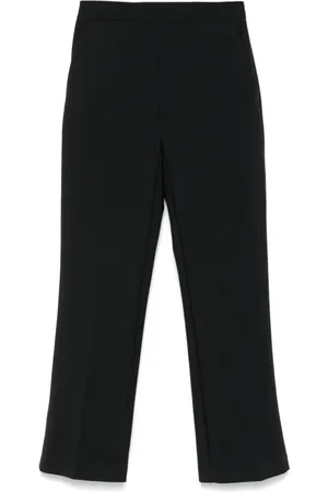 Elisabetta Franchi Broeken, Dames, Zwart, XL, Damesmode Broeken