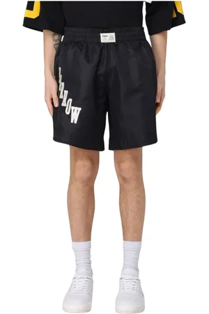 BARROW Korte broeken, Heren, Zwart, L, Stijlvolle broek met trekkoord en zakken