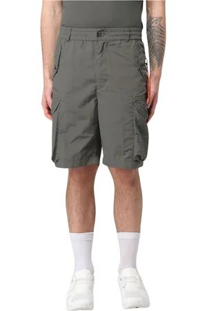 Parajumpers Korte broeken, Heren, Groen, S, Groene Cargo Shorts met Zakken