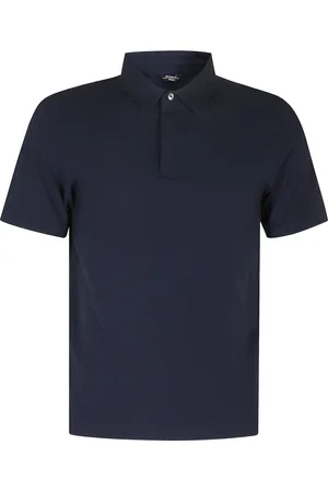K-Way Tops, Heren, Blauw, XL, Katoen, Blauw Polo Shirt Vincelle Model