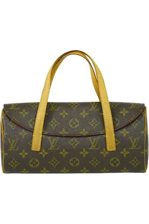 LOUIS VUITTON Pre-owned, Dames, Bruin, ONE Size, Tweedehands Canvas Louis Vuitton tassen