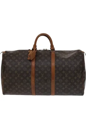 LOUIS VUITTON Pre-owned, unisex, Bruin, ONE Size, Tweedehands Canvas Louis Vuitton tassen