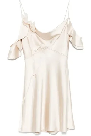 Self-Portrait Tops, Dames, , S, Champagne Jurk Abito