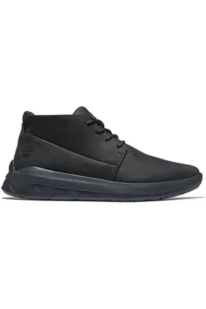 Timberland Schoenen, Heren, Zwart, 44 EU, Leren Chukka Sneakers