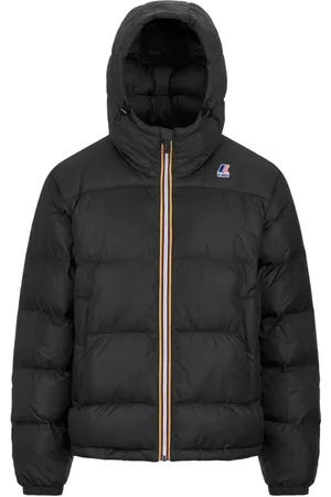 K-Way Jassen, Heren, Zwart, S, Nylon, Zware Warme Claude Jas