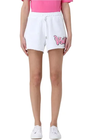DISCLAIMER Korte broeken, Dames, Wit, L, Mint Jersey Shorts