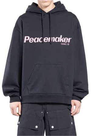 OAMC Sweatshirts & Hoodies, Heren, Zwart, 2Xl, Katoen, Peacemaker Flower Hoodie