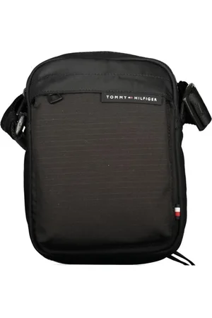 Tommy Hilfiger Tassen, Heren, Zwart, ONE Size, Polyester, Schoudertas met verstelbare band