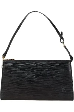 LOUIS VUITTON Pre-owned, Dames, Zwart, ONE Size, Leer, Pre-owned Leather clutches