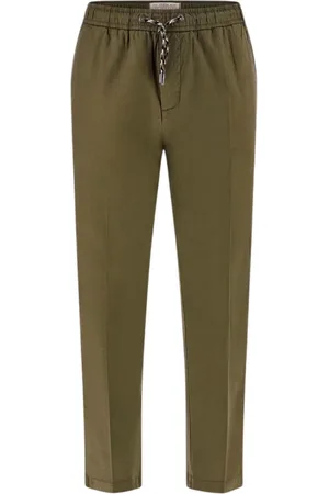 Guess Broeken, Heren, Groen, W29, Katoen, Groene Chino Broek voor Mannen