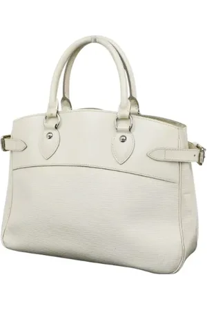 LOUIS VUITTON Pre-owned, Dames, Wit, ONE Size, Leer, Tweedehands leren Louis Vuitton tassen