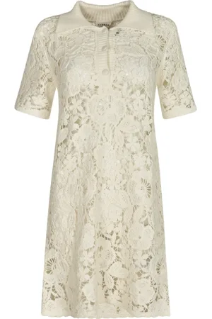 P.A.R.O.S.H. Kleedjes, Dames, , S, Crème Trui voor Vrouwen