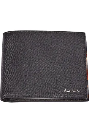 Paul Smith Accessoires, Heren, Zwart, ONE Size, Leer, Mini Commuter Portemonnee in Zwart