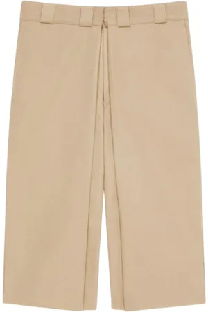 Givenchy Korte broeken, Heren, , M, Wol, Ontspannen pasvorm wollen shorts