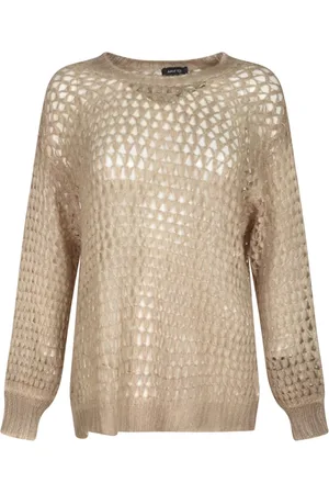 AVANT TOI Truien, Dames, Bruin, S, Bruine Sweater Collectie