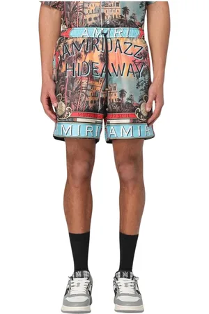 AMIRI Korte broeken, Heren, Veelkleurig, M, Jazz Hideaway Shorts