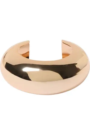 LIVIANA CONTI Accessoires, Dames, Geel, ONE Size, Elegant Rose Gold Cuff Bangle