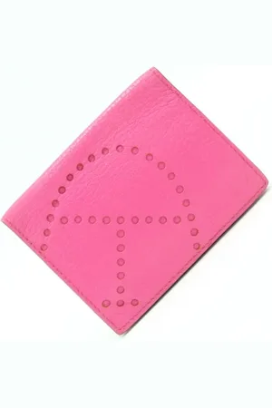 Hermès Pre-owned, Dames, Roze, ONE Size, Leer, Pre-owned Leather home-office
