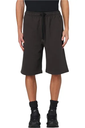 Isabel Marant Korte broeken, Heren, Zwart, S, Katoen, Zwarte relaxte shorts