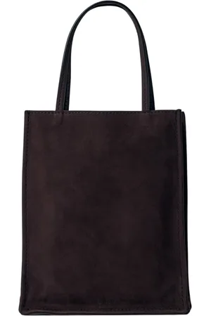 The Row Tassen, Dames, Bruin, ONE Size, Suède, Suède Leren Tote Tas