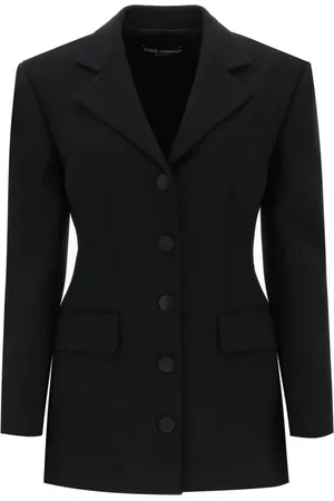 Dolce & Gabbana Jassen, Dames, Zwart, S, Stijlvolle Jas voor Mannen