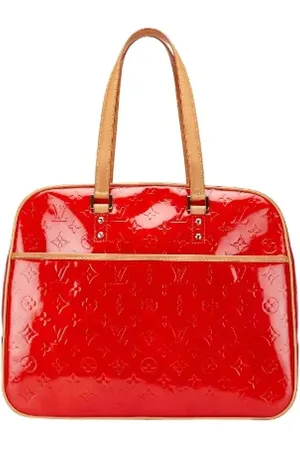 LOUIS VUITTON Pre-owned, Dames, Rood, ONE Size, Leer, Tweedehands Canvas Louis Vuitton tassen