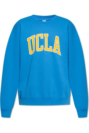 Sporty & Rich Sweatshirts & Hoodies, unisex, Blauw, M, Katoen, Sweatshirt uit de 