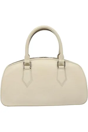 LOUIS VUITTON Pre-owned, Dames, Wit, ONE Size, Leer, Tweedehands leren handtassen