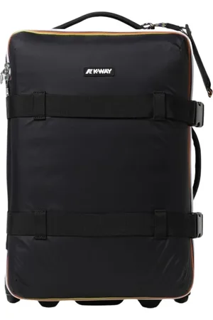 K-Way Koffers, unisex, Zwart, ONE Size, Rollende Koffer Lichtgewicht Groene Reistas