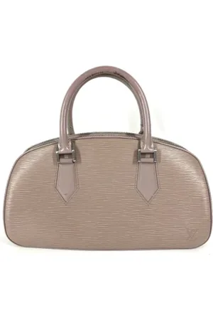 LOUIS VUITTON Pre-owned, Dames, Paars, ONE Size, Leer, Tweedehands leren Louis Vuitton tassen