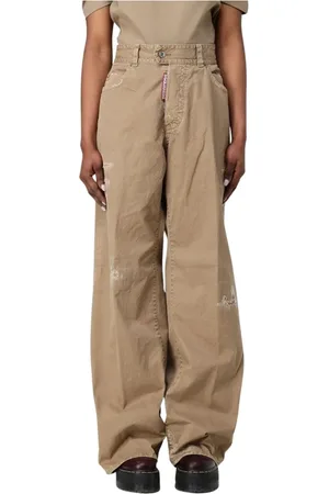 Dsquared2 Broeken, Dames, , XS, High-Waist Tapered Pants
