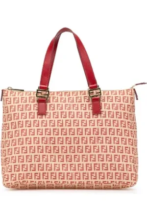 Fendi Pre-owned, Dames, Veelkleurig, ONE Size, Pre-owned Canvas totes